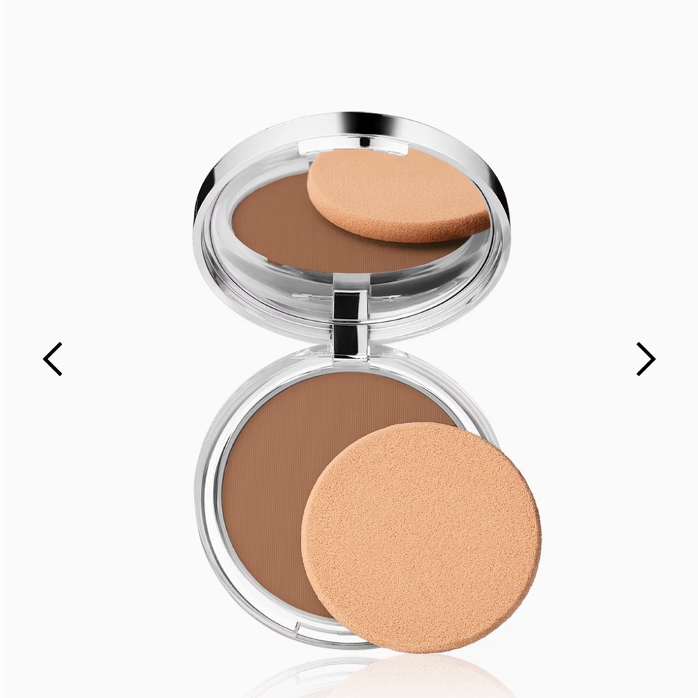 NEW FULL SIZE CLINIQUE STAY MATTE SHEER PRESSED POWDER IN SHADE 11 STAY BRANDY